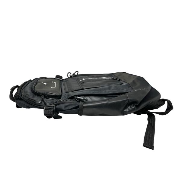 JORDAN AIR Backpack Black 23 Engineered 15" Laptop Travel MA0691-023 RARE - Picture 2 of 13